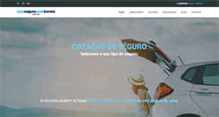 Desktop Screenshot of meuseguromaisbarato.com.br